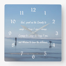 Serenity Gebeds Strand Wandelaars