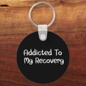 Serenity Gepersonaliseerd Sobriety Milestone Gift Sleutelhanger (Achterkant)