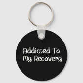 Serenity Gepersonaliseerd Sobriety Milestone Gift Sleutelhanger (Achterkant)