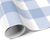 Serenity Gingham Wrapping Paper Cadeaupapier (Rol Hoek)