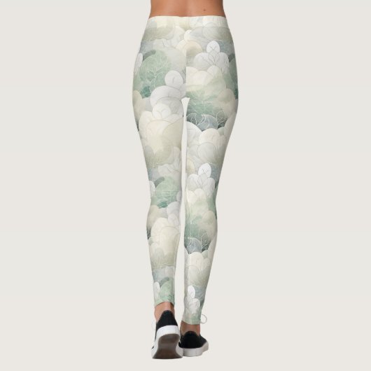 Serenity Green Leggings (Achterkant)