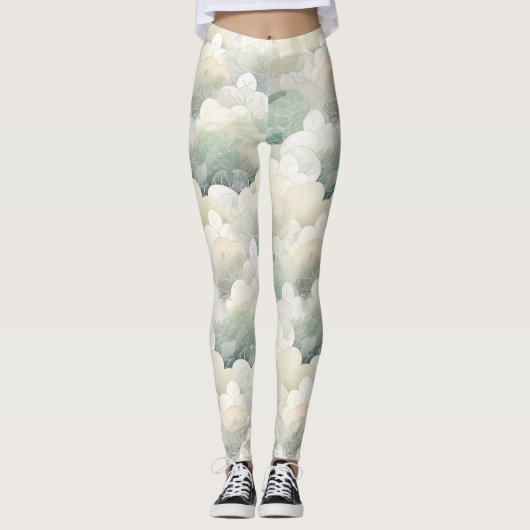Serenity Green Leggings (Voorkant)