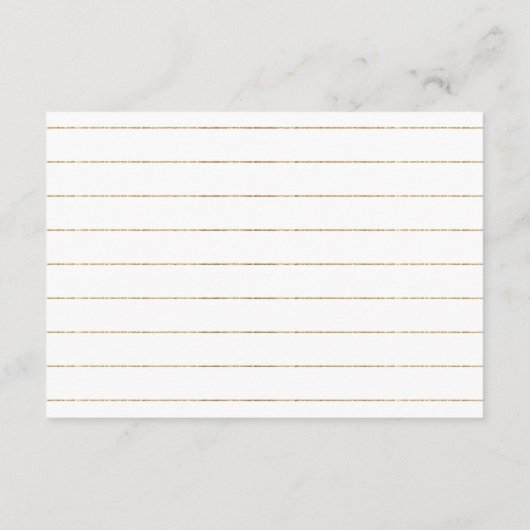 Serenity Greenery Geometric Wedding Accommodations Informatiekaartje (Achterkant)