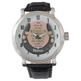 Serenity Grey Hoefijzer Horloge