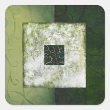 Serenity - Groen Abstract Kunst Poster