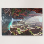 Serenity Herfsten: Majestic Canyon Escape Puzzel (Horizontaal)