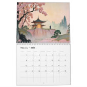 Serenity in Bloom Japanese Garden Wall Calendar Kalender (Feb 2026)