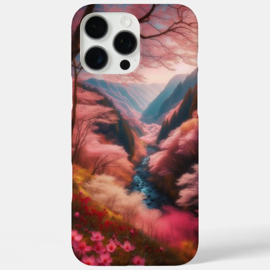 Serenity in Bloom: Japanse kersenbloesems Case-Mate iPhone Case (Achterkant)