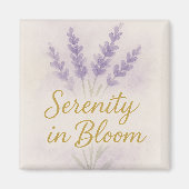 Serenity in Bloom — Magnet  (Voorkant)