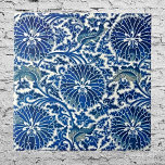 Serenity in Blue: Chinese Floral Tegel Art Tegeltje<br><div class="desc">Verander uw ruimte in een soulvolle retraite met deze Chinees Ornament Blue Floral Tegel. Het elegante patroon en rustgevende tonen bieden onmiddellijke rust,  culturele charme en tijdloze stijl. Een waar gespreksstuk voor degenen die kunstzinnig leven en prachtig liefhebben.</div>