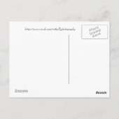 Serenity in Gold and Green Aspen's Flagstaff Briefkaart (Achterkant)