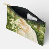 Serenity in Ivory: A Bride in a Garden Reverie Etui (Open)