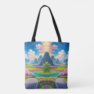 Serenity In Spring beroemd gemaakt door Fantasy Ro Tote Bag