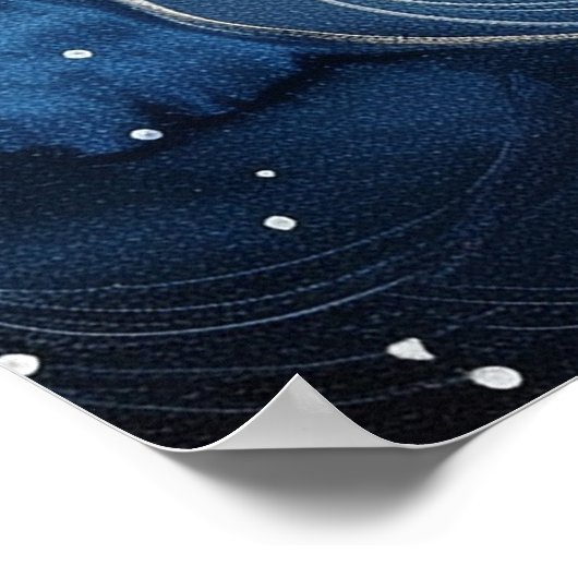 Serenity in Starlight Poster (Hoek)