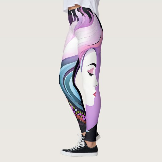 "Serenity in Style" Schoonheid voor vrouwen Leggings (Links)