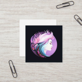 "Serenity in Style" Schoonheid voor vrouwen Vierkante Visitekaartje