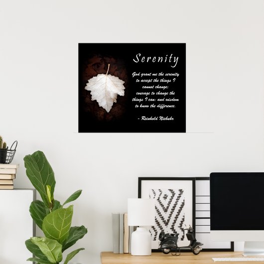 Serenity Inspirerend Poster (Thuiskantoor)