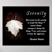 Serenity Inspirerend Poster (Voorkant)