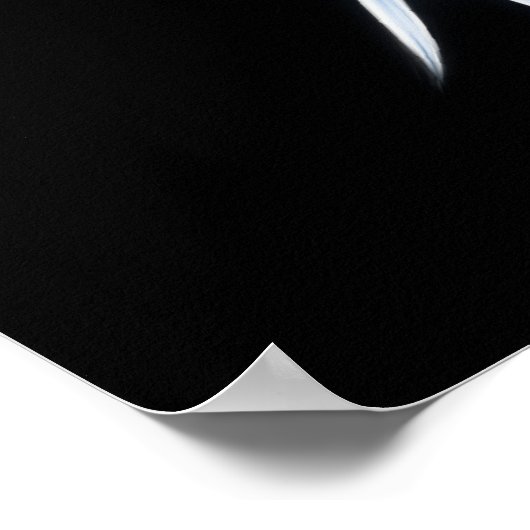 Serenity Japans Kanji Calligraphy Symbol Poster (Hoek)