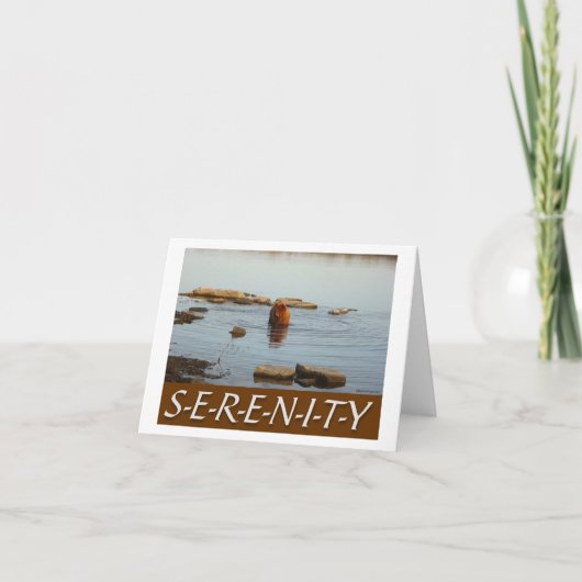 Serenity Kaart (Voorkant)
