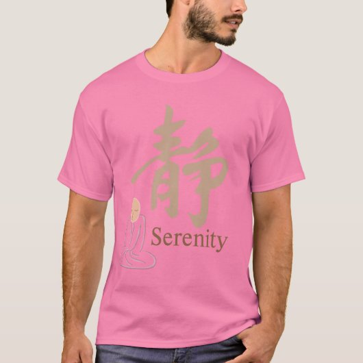 Serenity Kanji T-Shirt (Voorkant)