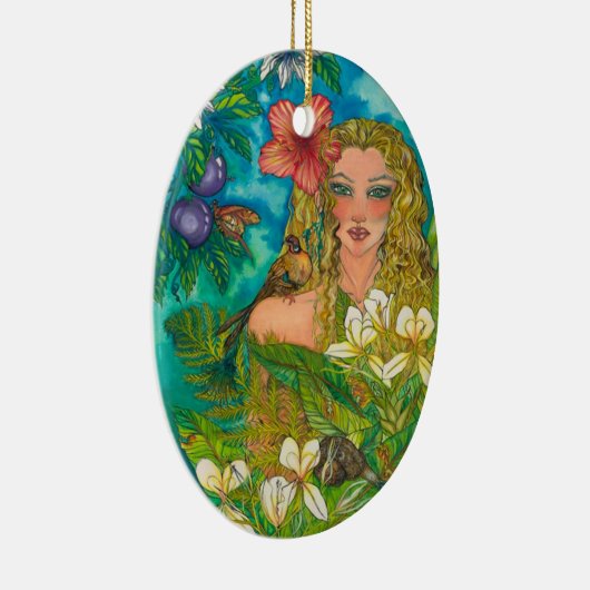 Serenity kerstversiering keramisch ornament (Rechts)