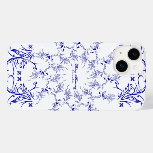 Serenity Koi Art Case-Mate iPhone Case (Achterkant (horizontaal))