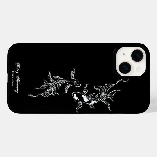 Serenity Koi Art Case-Mate iPhone Case (Achterkant (horizontaal))