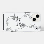 Serenity Koi Kunst iPhone Hoesje (Achterkant horizontaal)