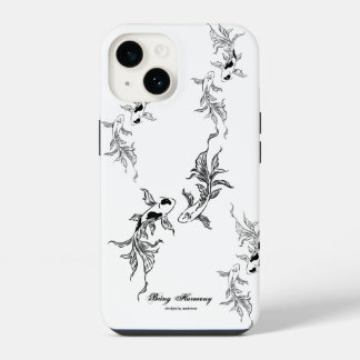 Serenity Koi Kunst iPhone 14 Hoesje