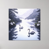 Serenity Lake Canvas Afdruk (Voorkant)
