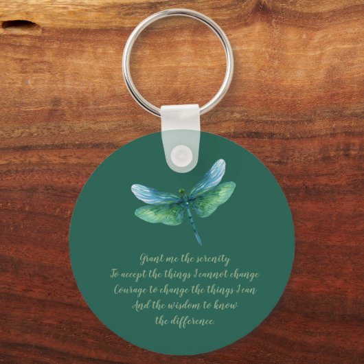 Serenity Libelle Sleutelhanger (Achterkant)