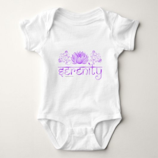 Serenity lotus in paars romper (Voorkant)