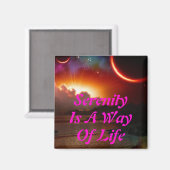 Serenity Magnet (Voorkant / Achterkant)