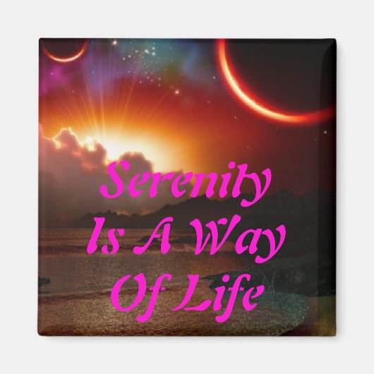 Serenity Magnet (Voorkant)
