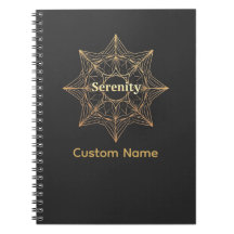 Serenity Mandala Golden Sacred Custom