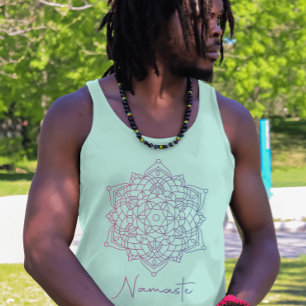 Serenity Mandala Namaste T-shirt