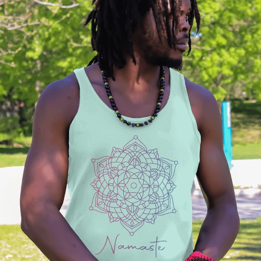 Serenity Mandala Namaste T-shirt