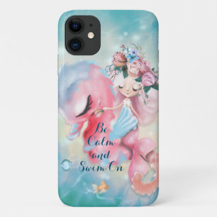 Serenity Mermaid - Hou je rustig en zwem door Case-Mate iPhone Case