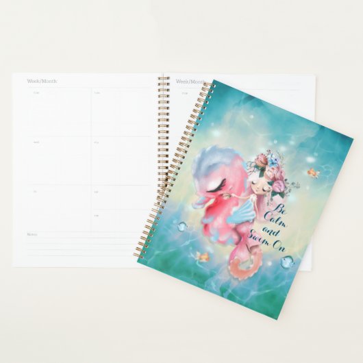 Serenity Mermaid - Hou je rustig en zwem door Planner (Display)