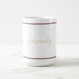Serenity Minimalist Mutted Koffiemok