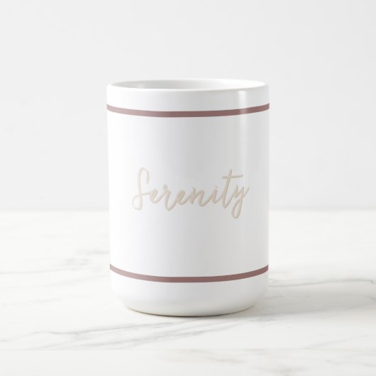 Serenity Minimalist Mutted Koffiemok (Center)