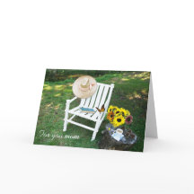 Serenity Moederdag Gevouwen Wenskaart