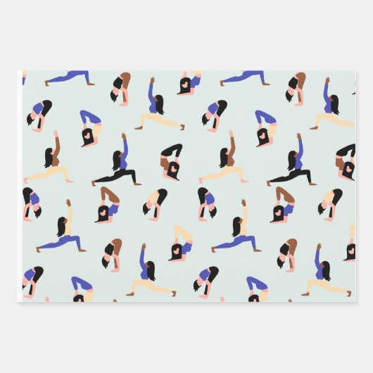 Serenity Now - Yoga thema Inpakpapier Vel (Voorkant 2)