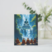 Serenity of the Five Monks Briefkaart (Staand voorkant)