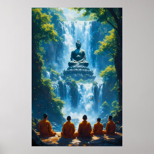 Serenity of the Five Monks Poster (Voorkant)