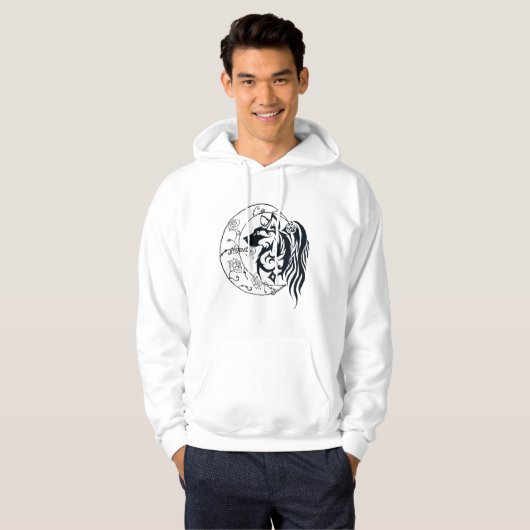 Serenity of the Heart beroemd gemaakt door Hoodie  (Voorkant volledig)