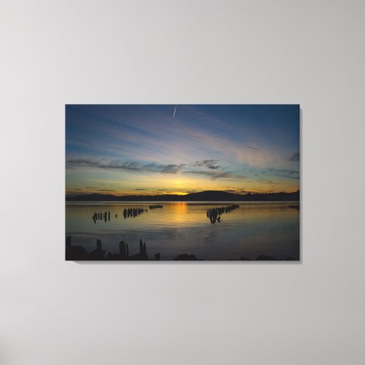 Serenity onder Landschap Canvas Afdruk (Voorkant)
