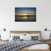 Serenity onder Landschap Canvas Afdruk (Insitu (Slaapkamer))