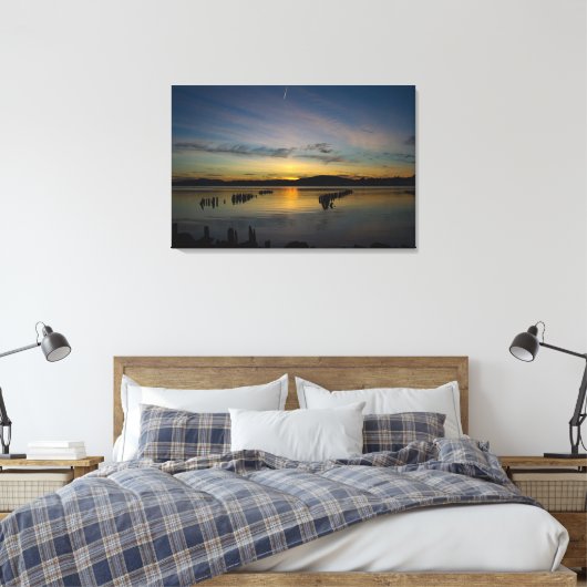 Serenity onder Landschap Canvas Afdruk (Insitu (Slaapkamer))